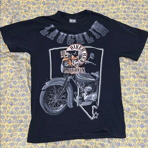 Men's Black Graphic T-Shirt